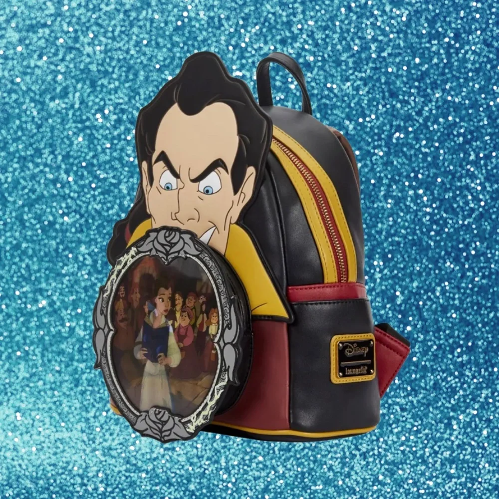 Loungefly‎ Disney Villains Scenes Gaston Mini Backpack